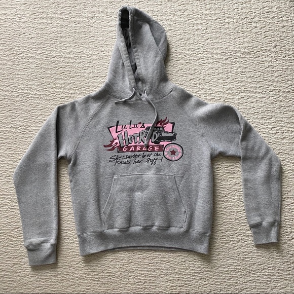 Fairweather Athletica LuLu’s HotRod Garage Hoodie - Picture 1 of 3